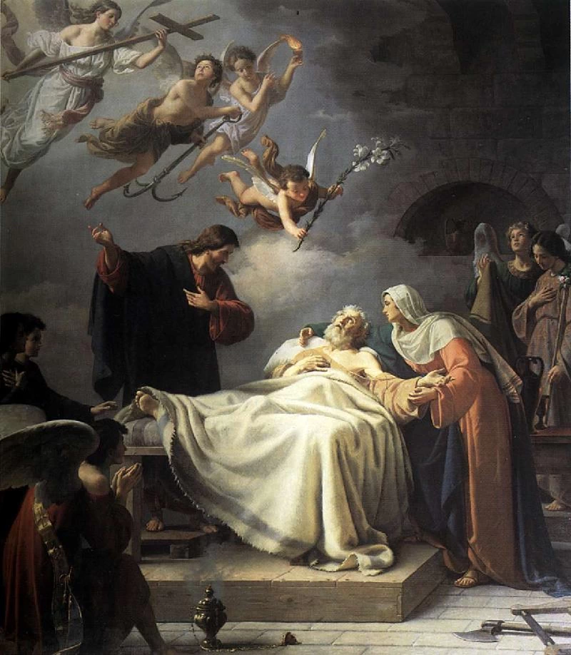 Scuri E. - Galizzi L. (1884), Transito di San Giuseppe